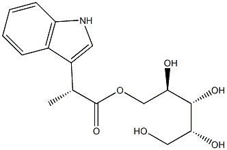 (S)-α-Methyl-1H-indole-3-acetic acid 1-deoxy-D-arabinitol-1-yl ester|