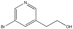 2-(5-bromopyridin-3-yl)ethanol 化学構造式