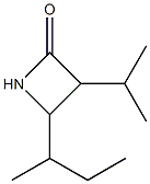 2-Azetidinone,3-(1-methylethyl)-4-(1-methylpropyl)-(9CI)|