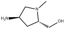 [(2S,4R)-4-amino-1-methyl-2-pyrrolidinyl]methanol(SALTDATA: FREE) Structure