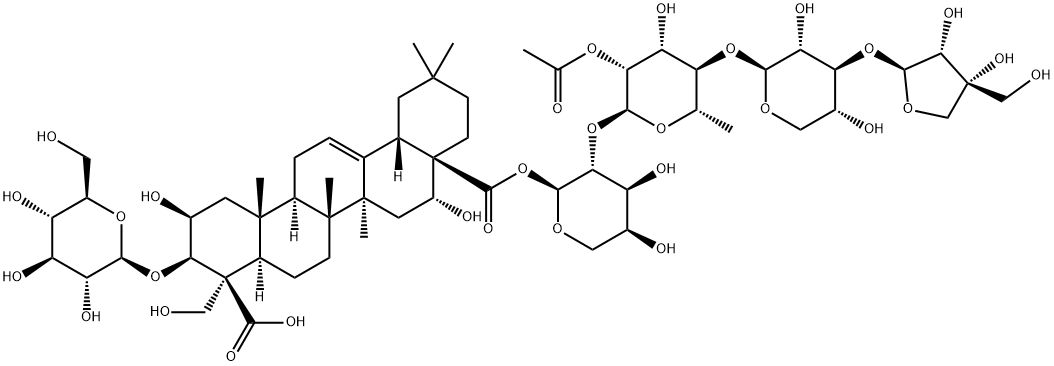 2''-O-acetyl-platyconic acid A Structure