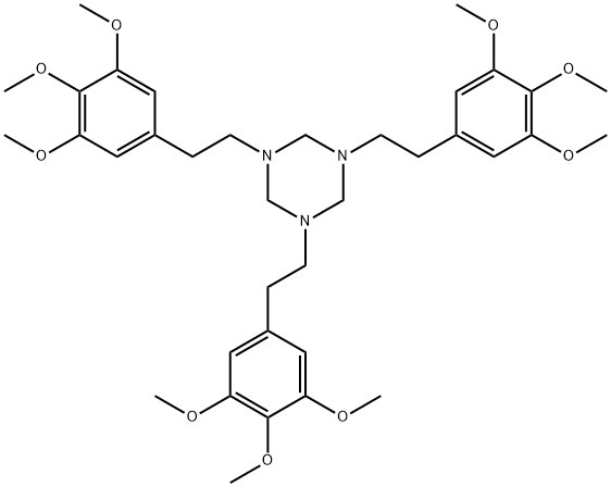 methylenemescaline trimer Struktur