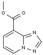 methyl [1,2,4]triazolo[1,5-a]pyridine-8-carboxylate Structure