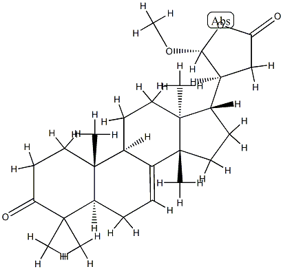 3-Oxo-21alpha-methoxy-24,25,26,27-tetranortirucall-7-ene-23(21)-lactone