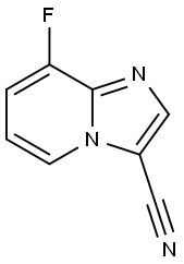 8-Fluoroimidazo[1,2-a]pyridine-3-carbonitrile Struktur