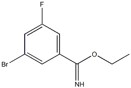 ethyl 3-bromo-5-fluorobenzimidate Structure