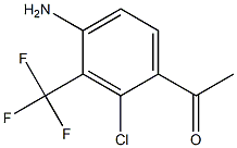 1-(4-Amino-2-chloro-3-trifluoromethyl-phenyl)-ethanone|