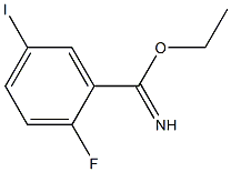 ethyl 2-fluoro-5-iodobenzimidate Struktur