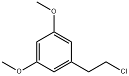 1-(2-chloroethyl)-3,5-dimethoxybenzene Structure