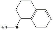 5,6,7,8-Tetrahydro-isoquinolin-5-ylhydrazine,1260787-07-2,结构式