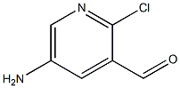 5-Amino-2-chloro-pyridine-3-carbaldehyde Structure