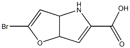 1260790-91-7 2-bromo-4,6a-dihydro-3aH-furo[3,2-b]pyrrole-5-carboxylic acid