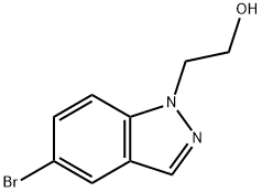 2-(5-Bromo-1H-Indazol-1-Yl)Ethanol,1260800-59-6,结构式