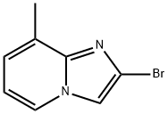 2-溴-8-甲基咪唑并[1,2-A]吡啶,1260809-94-6,结构式