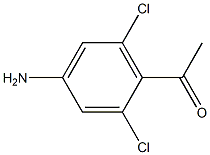 1-(4-Amino-2,6-dichloro-phenyl)-ethanone Structure