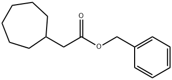 benzyl 2-cycloheptylacetate Struktur