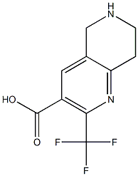 2-Trifluoromethyl-5,6,7,8-tetrahydro-[1,6]naphthyridine-3-carboxylic acid|