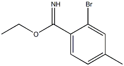 1260859-06-0 ethyl 2-bromo-4-methylbenzimidate