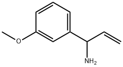 1-(3-甲氧基苯基)丙-2-烯-1-胺 结构式