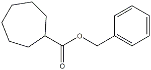 benzyl cycloheptanecarboxylate Structure