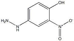 4-hydrazinyl-2-nitrophenol Struktur