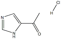 Ethanone, 1-(1H-imidazol-5-yl)-, hydrochloride (1:1) Structure