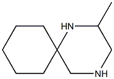 2-Methyl-1,4-diaza-spiro[5.5]undecane 结构式