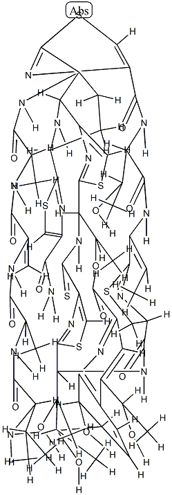 thiopeptin Structure