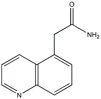 2-(quinolin-5-yl)acetamide Structure