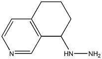 5,6,7,8-Tetrahydro-isoquinolin-8-ylhydrazine 结构式