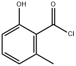 2-羟基-6-甲基苯甲酰氯 结构式