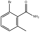 2-Bromo-6-methyl-benzamide 化学構造式