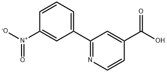 2-(3-Nitrophenyl)-isonicotinic acid,1261949-20-5,结构式