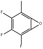 7-Oxabicyclo[4.1.0]hepta-1,3,5-triene,2,3,4-trifluoro-5-methyl-(9CI),126217-53-6,结构式