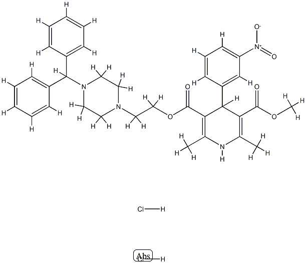 ManidipineHcl Struktur