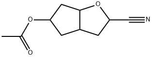 2H-Cyclopenta[b]furan-2-carbonitrile,5-(acetyloxy)hexahydro-(9CI)|