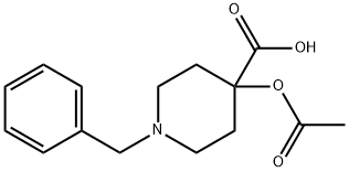 4-(acetyloxy)-1-benzylpiperidine-4-carboxylic acid,1262988-78-2,结构式