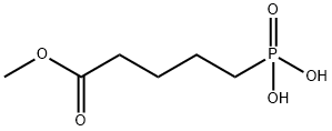 Methyl 5-phosphonopentanoate Structure