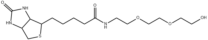 Biotin-PEG3-alcohol, 1263044-40-1, 结构式
