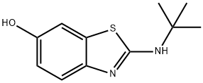 6-Benzothiazolol,2-[(1,1-dimethylethyl)amino]-(9CI),126322-06-3,结构式