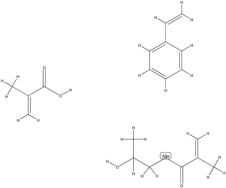 2-Propenoic acid, 2-methyl-, polymer with ethenylbenzene and 1,2-propanediol mono(2-methyl-2-propenoate)|