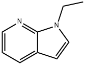 1-エチル-1H-ピロロ[2,3-b]ピリジン 化学構造式