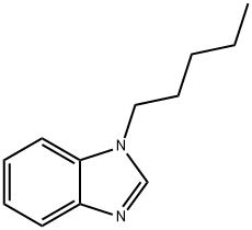 1H-Benzimidazole,1-pentyl-(9CI),126401-68-1,结构式