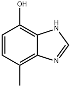 1H-Benzimidazol-4-ol,7-methyl-(9CI) Structure