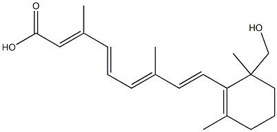 16-hydroxyisotretinoin Structure
