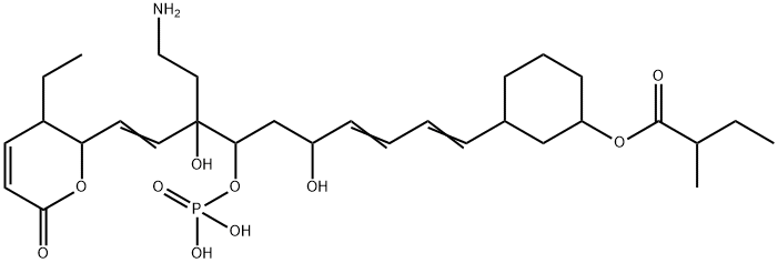 ホスファゾマイシンC2 化学構造式