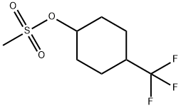 4-(Trifluoromethyl)cyclohexyl methanesulfonate,1266120-65-3,结构式