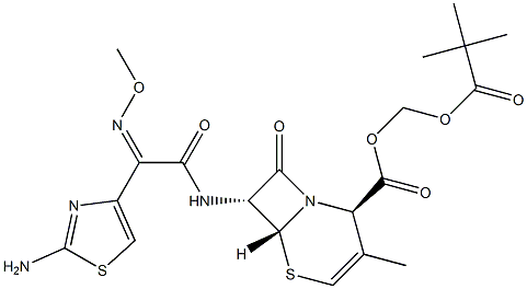 2-Cefetamet Pivoxil Structure