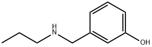 3-[(propylamino)methyl]phenol,126845-31-6,结构式