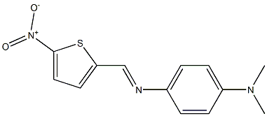 N N-DIMETHYL-N'-((5-NITRO-2-THIENYL)- Structure